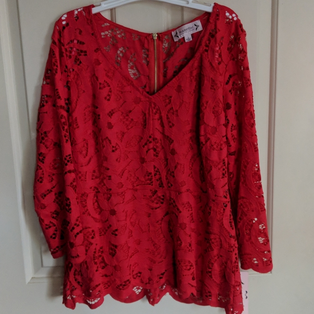 Nanette Lepore lace top